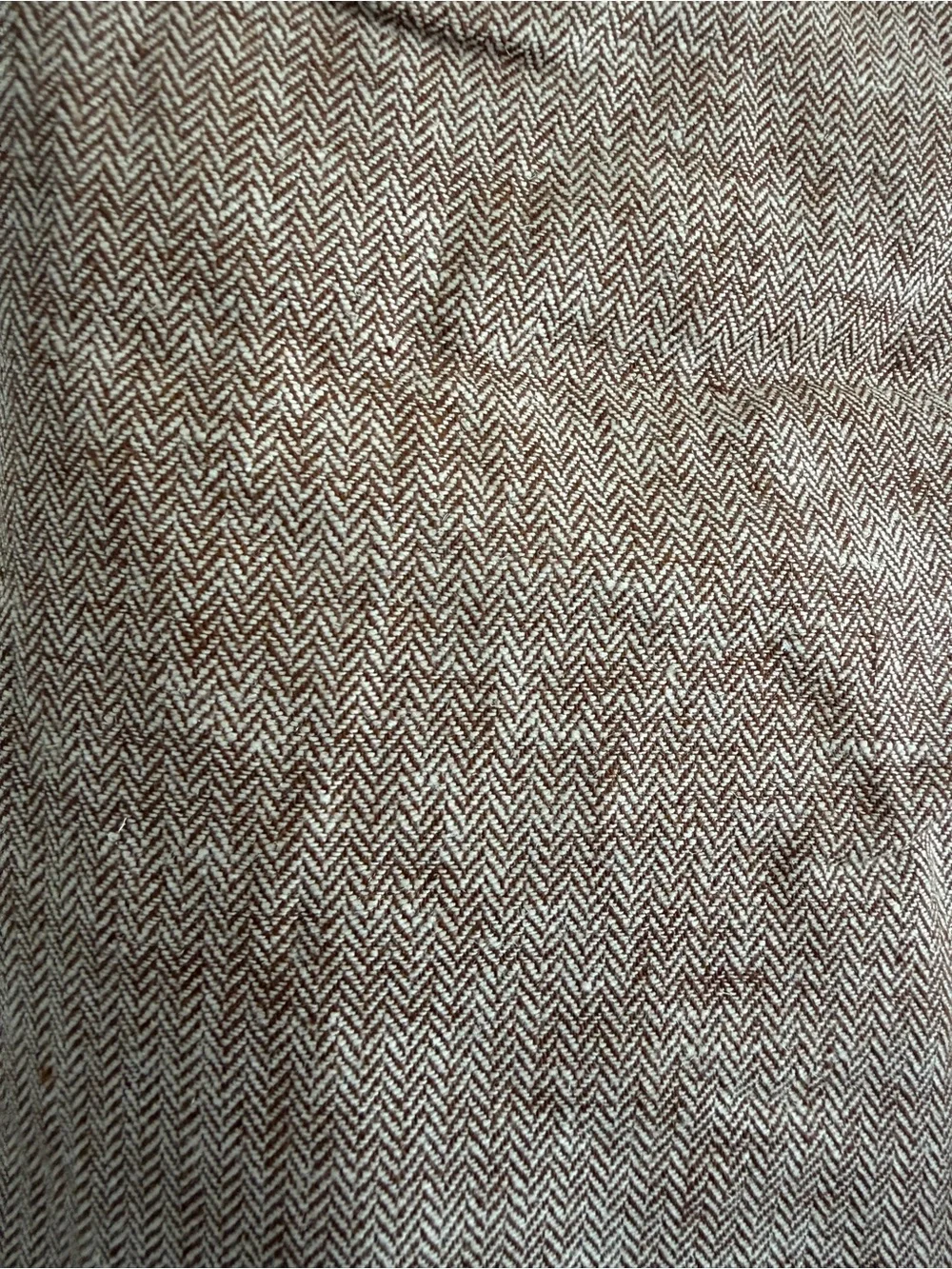 Banana Republic High Rise Linen Cotton Seafarer Pants Gurkha Waist Tan Size 8P